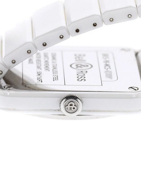 Bell＆Ross Square BRS-98-WCS white Dial Quartz Ladies Watch_ main image 4